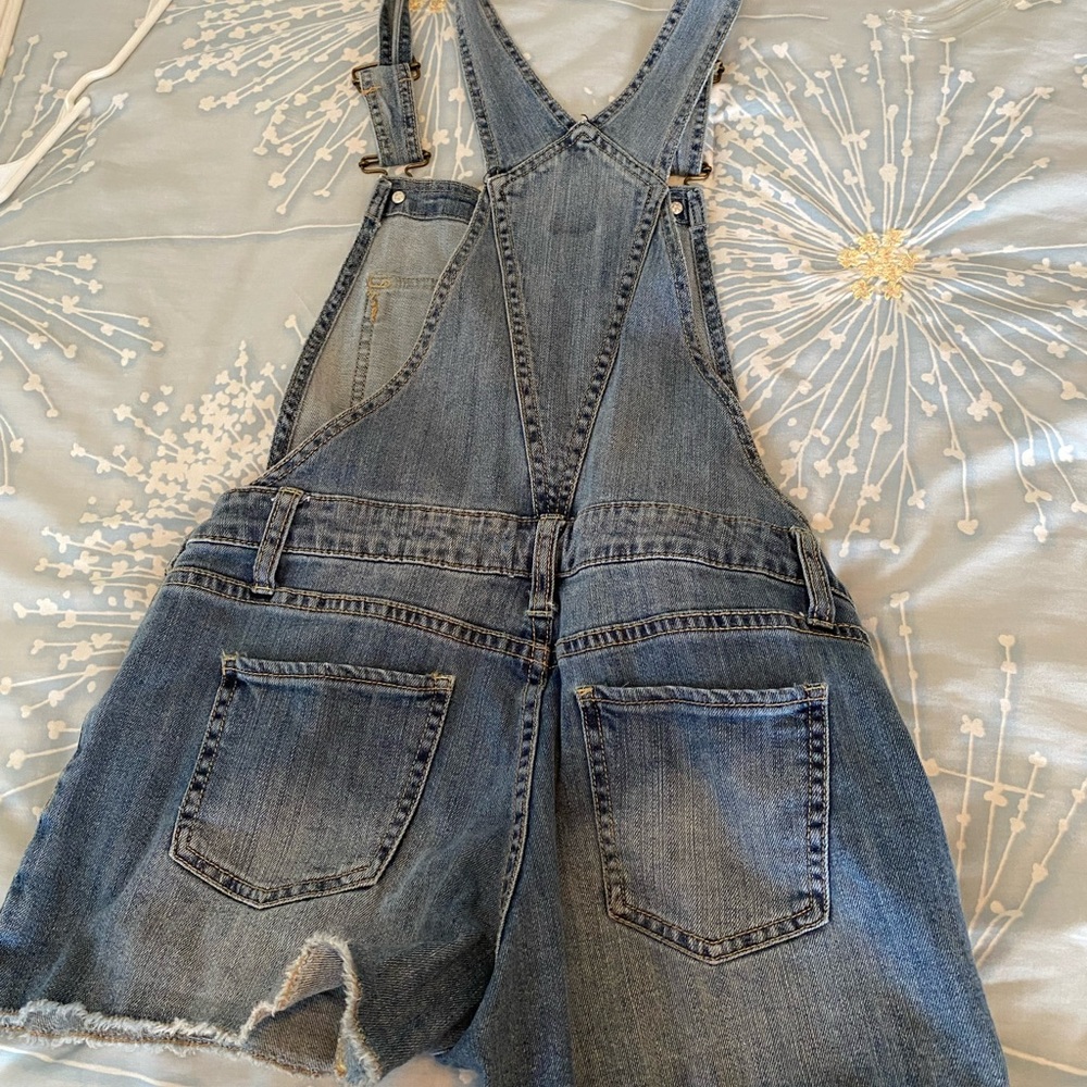 Mossimo Denim Short Overalls